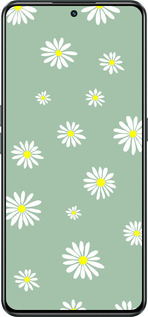 Силиконовый чехол Ромашки v4 для Realme GT Neo3 - 5603u-2590 изображение 