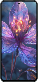 Силіконовий чехол Магічна квітка для Realme GT Neo3 - 6038u-2590 изображение 