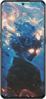 Силиконовый чехол Сатору Годжо для Realme GT Neo3 - 6129u-2590 изображение 