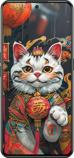 Силиконовый чехол China Cat v2 для Realme GT Neo3 - 6135u-2590 изображение 