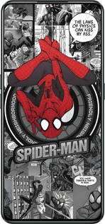 Силиконовый чехол Человек паук для Realme GT Neo3 - 6279u-2590 изображение 