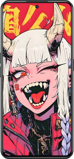 Силиконовый чехол Аниме демон для Realme GT Neo3 - 6308u-2590 изображение 