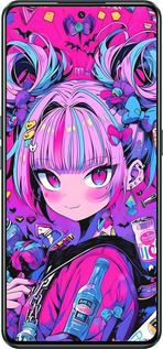Силиконовый чехол Аниме милаха для Realme GT Neo3 - 6314u-2590 изображение 