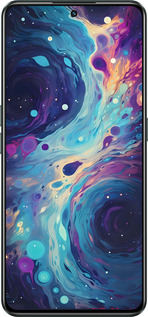 Силиконовый чехол Арт акварель для Realme GT Neo3 - 6329u-2590 изображение 