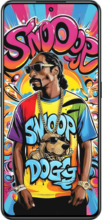 Силиконовый чехол Снуп дог для Realme GT Neo3 - 6348u-2590 изображение 