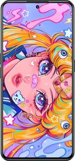 Силиконовый чехол Сейлор Мун 4 для Realme GT Neo3 - 6353u-2590 изображение 