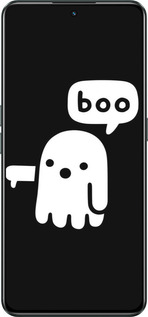 Силиконовый чехол Призрак Неодобрения для Realme GT Neo3 - 6431u-2590 изображение 