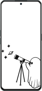 Силиконовый чехол Привидение астроном для Realme GT Neo3 - 6444u-2590 изображение 