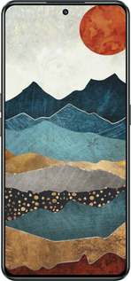 Силиконовый чехол Янтарный закат для Realme GT Neo3 - 6475u-2590 изображение 