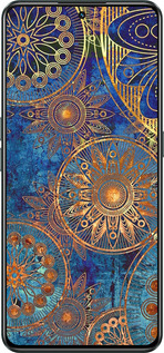 Силиконовый чехол Золотой узор для Realme GT Neo3 - 678u-2590 изображение 