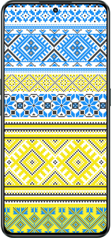 Силиконовый чехол Вышиванка 40 для Realme GT Neo3 - 1174u-2590 изображение 