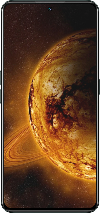 Силиконовый чехол Жёлтый Сатурн для Realme GT Neo3 - 170u-2590 изображение 