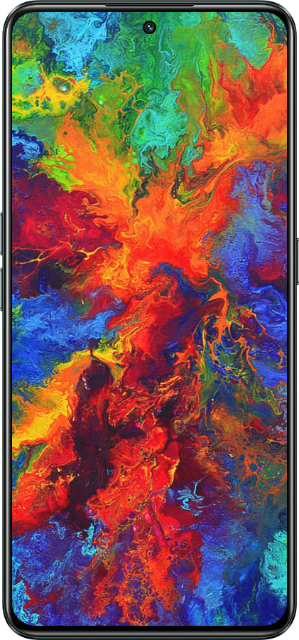 Силіконовий чехол Акварель на полотні для Realme GT Neo3 - 4150u-2590 изображение 