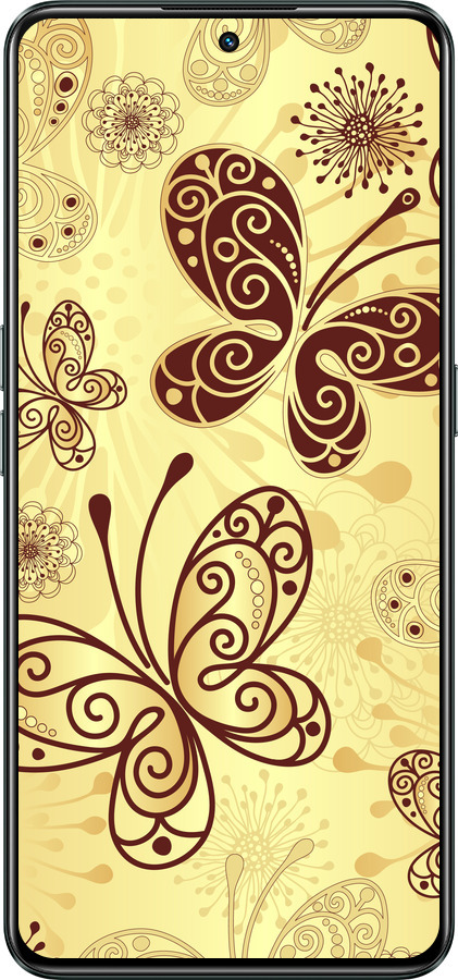 Силиконовый чехол Красивые бабочки для Realme GT Neo3 - 4170u-2590 изображение 