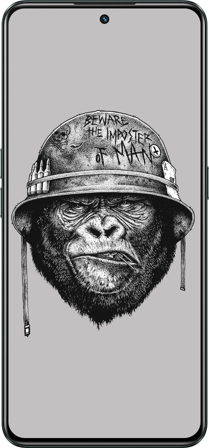 Силиконовый чехол military monkey для Realme GT Neo3 - 4177u-2590 изображение 