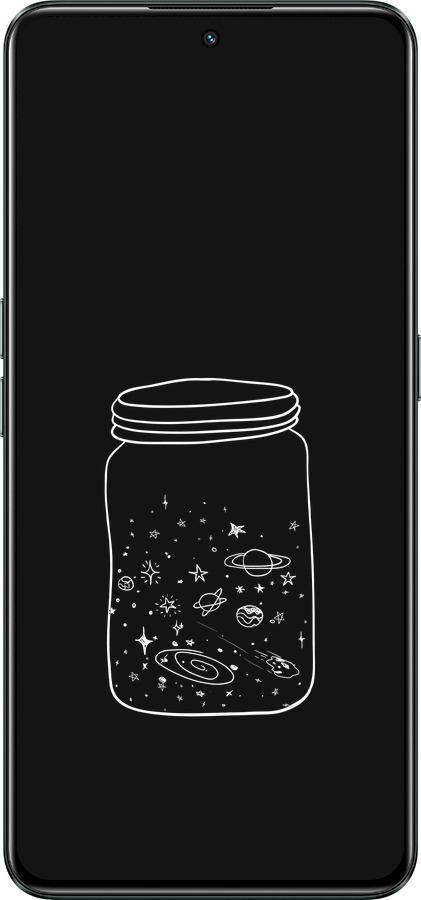 Силіконовий чехол Космос в банці для Realme GT Neo3 - 4297u-2590 изображение 