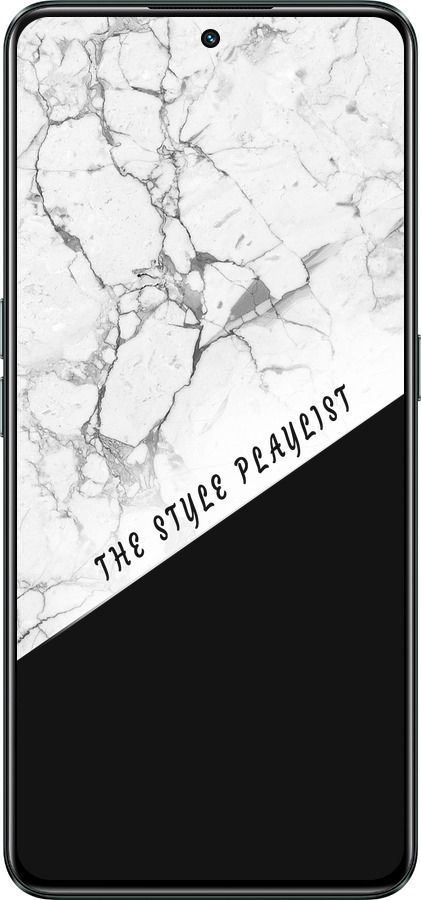 Силиконовый чехол The style playlist для Realme GT Neo3 - 4308u-2590 изображение 