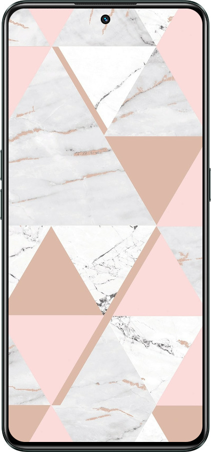Силиконовый чехол Мраморная симметрия для Realme GT Neo3 - 4344u-2590 изображение 