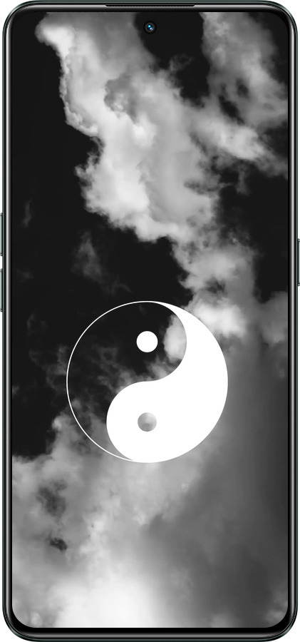 Силиконовый чехол Инь и Янь для Realme GT Neo3 - 4389u-2590 изображение 