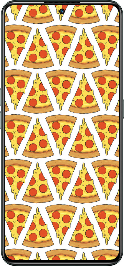 Силиконовый чехол Пицца для Realme GT Neo3 - 4408u-2590 изображение 
