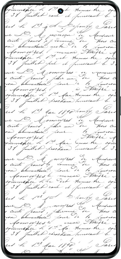 Силиконовый чехол Прописной шрифт для Realme GT Neo3 - 4475u-2590 изображение 