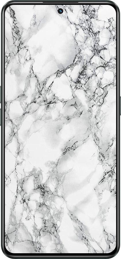 Силиконовый чехол Мрамор белый для Realme GT Neo3 - 4480u-2590 изображение 