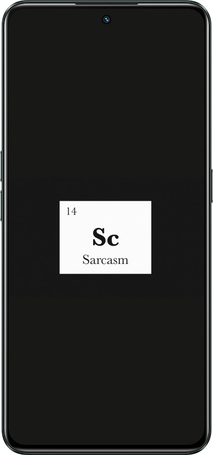 Силиконовый чехол Сарказм для Realme GT Neo3 - 4501u-2590 изображение 