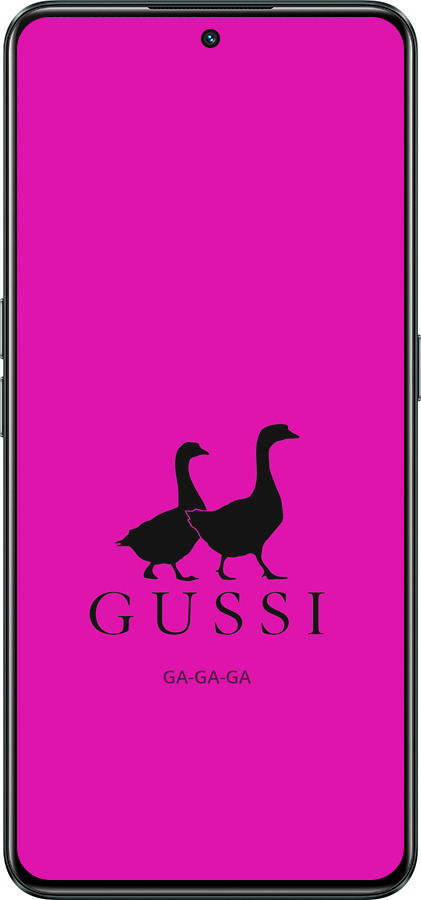 Силіконовий чехол Гуси для Realme GT Neo3 - 4561u-2590 изображение 