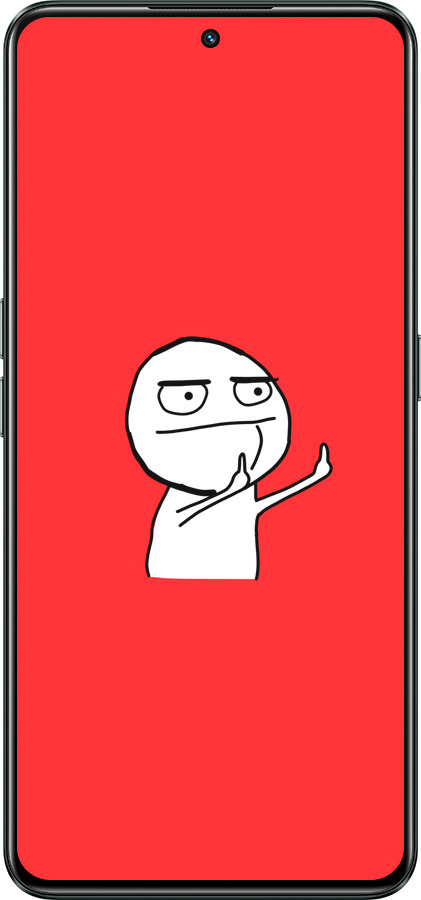 Силиконовый чехол Мем для Realme GT Neo3 - 4578u-2590 изображение 