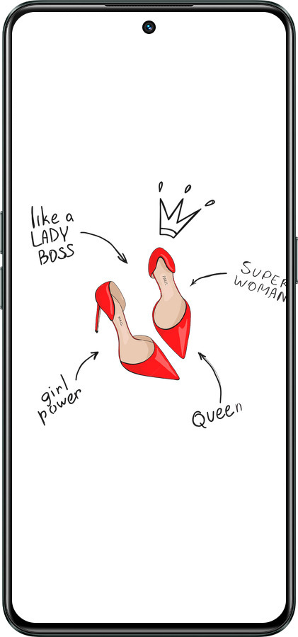 Силиконовый чехол Женщина для Realme GT Neo3 - 4599u-2590 изображение 