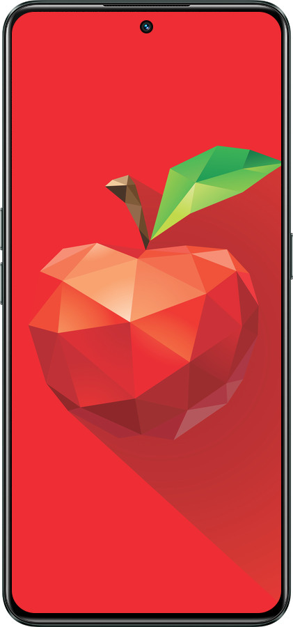 Силиконовый чехол Яблоко для Realme GT Neo3 - 4696u-2590 изображение 