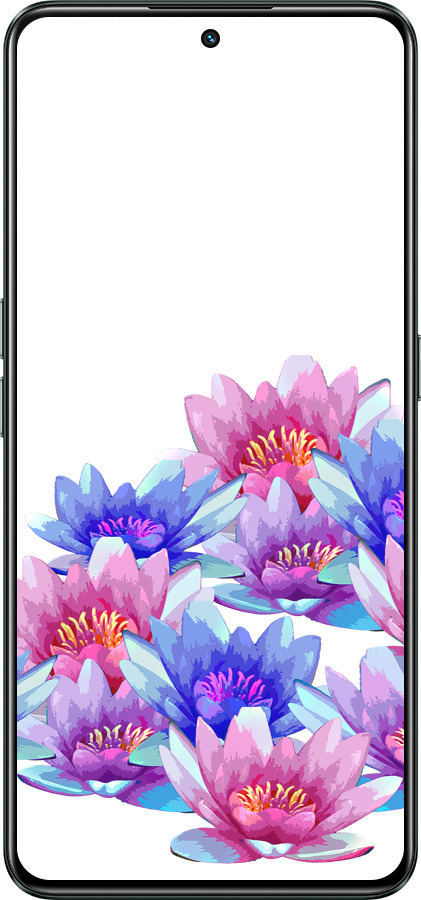 Силиконовый чехол Лотос для Realme GT Neo3 - 4862u-2590 изображение 