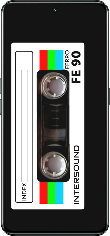 Силиконовый чехол Кассета с90 для Realme GT Neo3 - 4894u-2590 изображение 