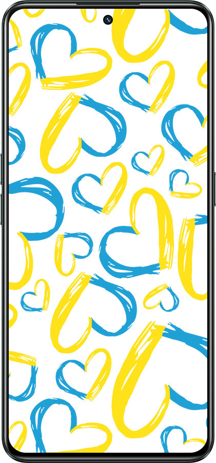 Силиконовый чехол Сердца UA для Realme GT Neo3 - 5292u-2590 изображение 