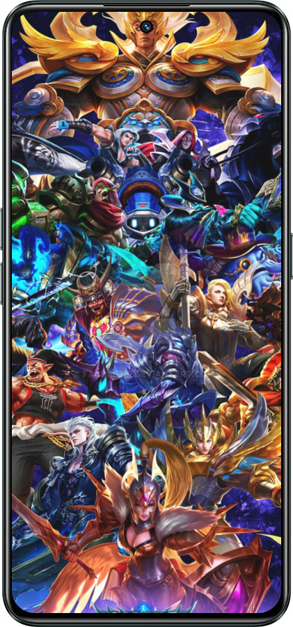 Силиконовый чехол № 5375 для Realme GT Neo3 - 5375u-2590 изображение 