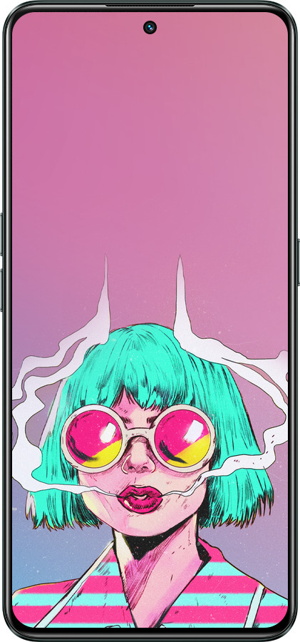 Силиконовый чехол Поп арт девушка для Realme GT Neo3 - 5378u-2590 изображение 