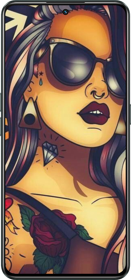 Силиконовый чехол № 5384 для Realme GT Neo3 - 5384u-2590 изображение 