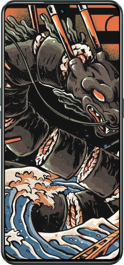 Силиконовый чехол № 5402 для Realme GT Neo3 - 5402u-2590 изображение 