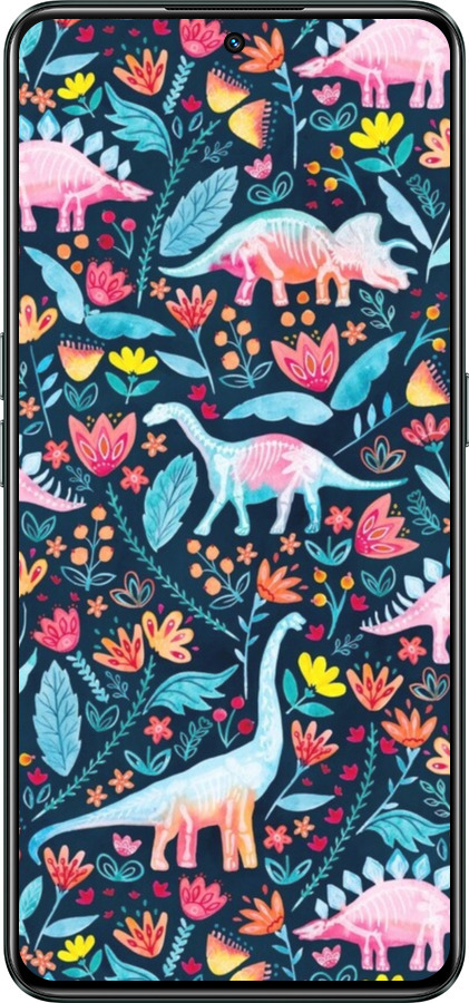 Силиконовый чехол № 5415 для Realme GT Neo3 - 5415u-2590 изображение 