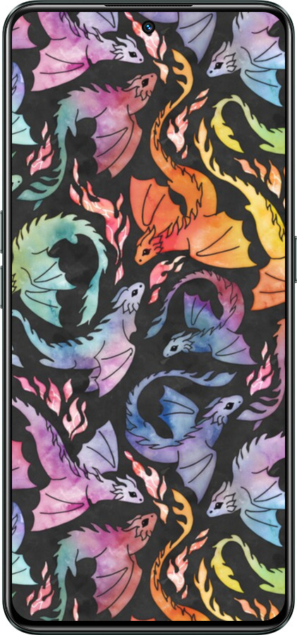 Силиконовый чехол № 5416 для Realme GT Neo3 - 5416u-2590 изображение 