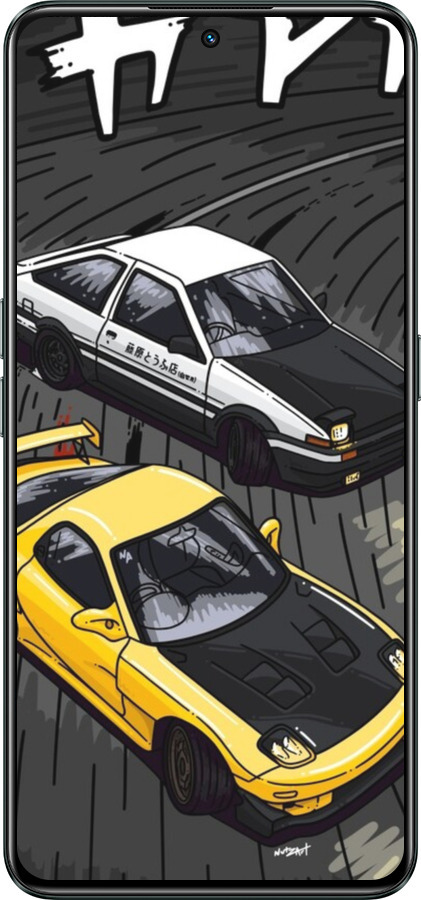 Силиконовый чехол № 5431 для Realme GT Neo3 - 5431u-2590 изображение 