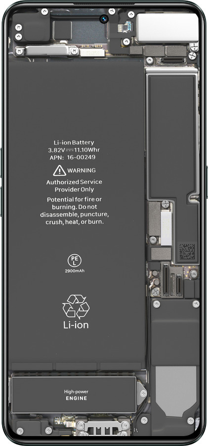 Силиконовый чехол Детали смартфона для Realme GT Neo3 - 5487u-2590 изображение 