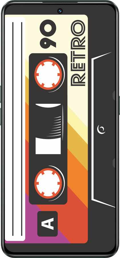 Силиконовый чехол Кассета с90 v4 для Realme GT Neo3 - 5532u-2590 изображение 