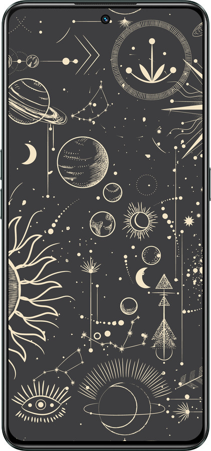 Силиконовый чехол Фаза луны для Realme GT Neo3 - 5605u-2590 изображение 