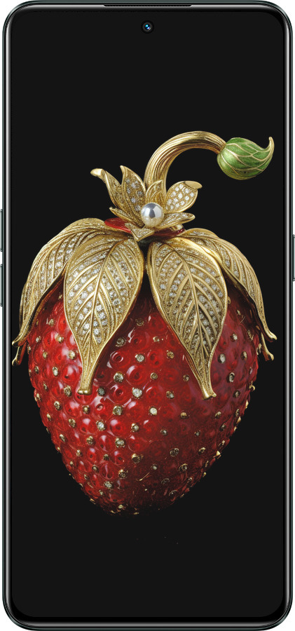 Силиконовый чехол Клубника v3 для Realme GT Neo3 - 5638u-2590 изображение 