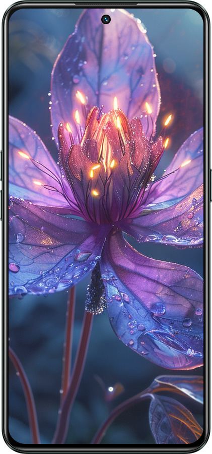 Силіконовий чехол Магічна квітка для Realme GT Neo3 - 6038u-2590 изображение 