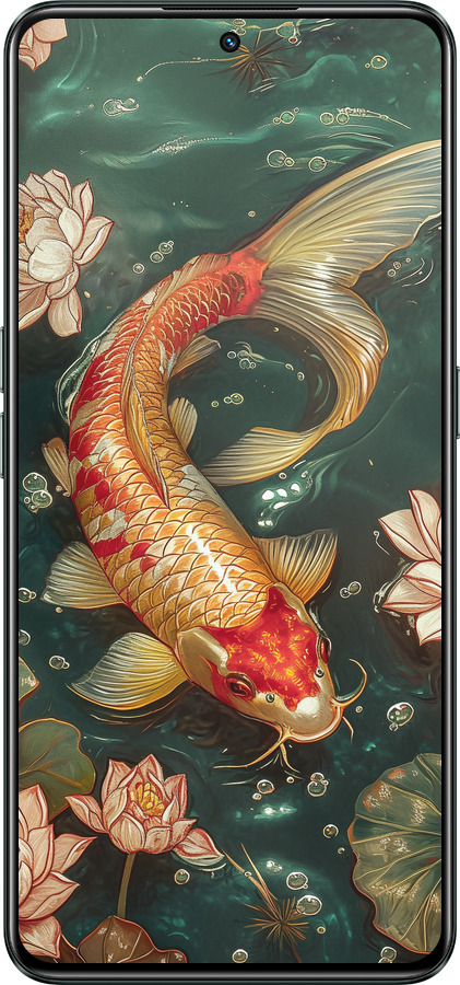 Силиконовый чехол Мелодия Лотоса для Realme GT Neo3 - 6106u-2590 изображение 