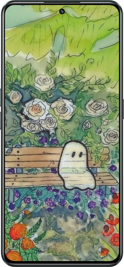 Силиконовый чехол Призрак 3 для Realme GT Neo3 - 6248u-2590 изображение 