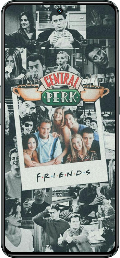 Силиконовый чехол Друзья для Realme GT Neo3 - 6276u-2590 изображение 