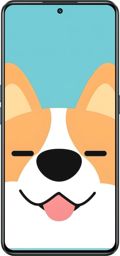 Силиконовый чехол Корги для Realme GT Neo3 - 6280u-2590 изображение 